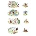 Royal Doulton 07001800 Bunnykins Baby Dinnerware Set, Assorted Motifs
