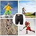 BenKen 3D Padded Short Protective Hip Butt EVA Paded Short Pants Protective Gear for Snowboard Skating Skiing Protection Drop Resistance