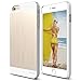 elago® [Outift Matrix[White/Champagne Gold] - [Premium Hybrid Construction][Brushed Aluminum][Spark Design Award] - for iPhone 6/6S Plus