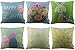 HOSL FHJ02 Happy Easter Series Blend Linen Throw Pillow Case Decorative Cushion Cover Pillowcase Square 18