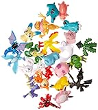 Leben Gear 144pcs Pokemon Pikachu Monster Action Figures 2-3cm