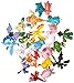 Leben Gear 144pcs Pokemon Pikachu Monster Action Figures 2-3cm