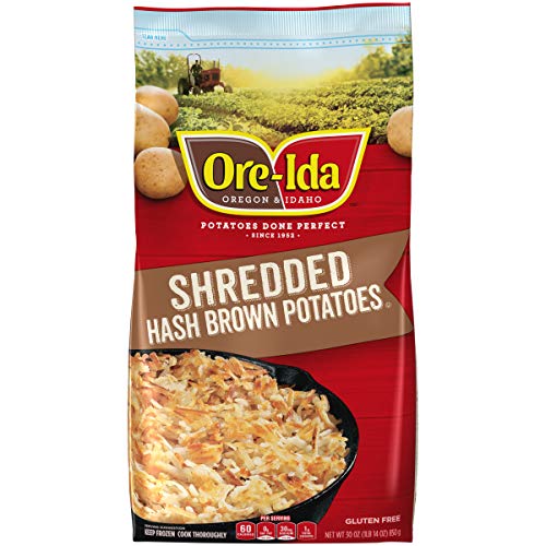 Ore-Ida Shredded Hash Brown Potatoes, 30 oz Bag