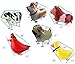 Ovee Lando Set of 6 walking animal Helium balloon pet air walkers, mixes pet party