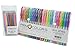 Gel Pens / 24 Assorted Coloring Pens/ Glitzy Glitter, Soft Pastel, and Glowing Neon/ 24 Gel Marker Refills Included