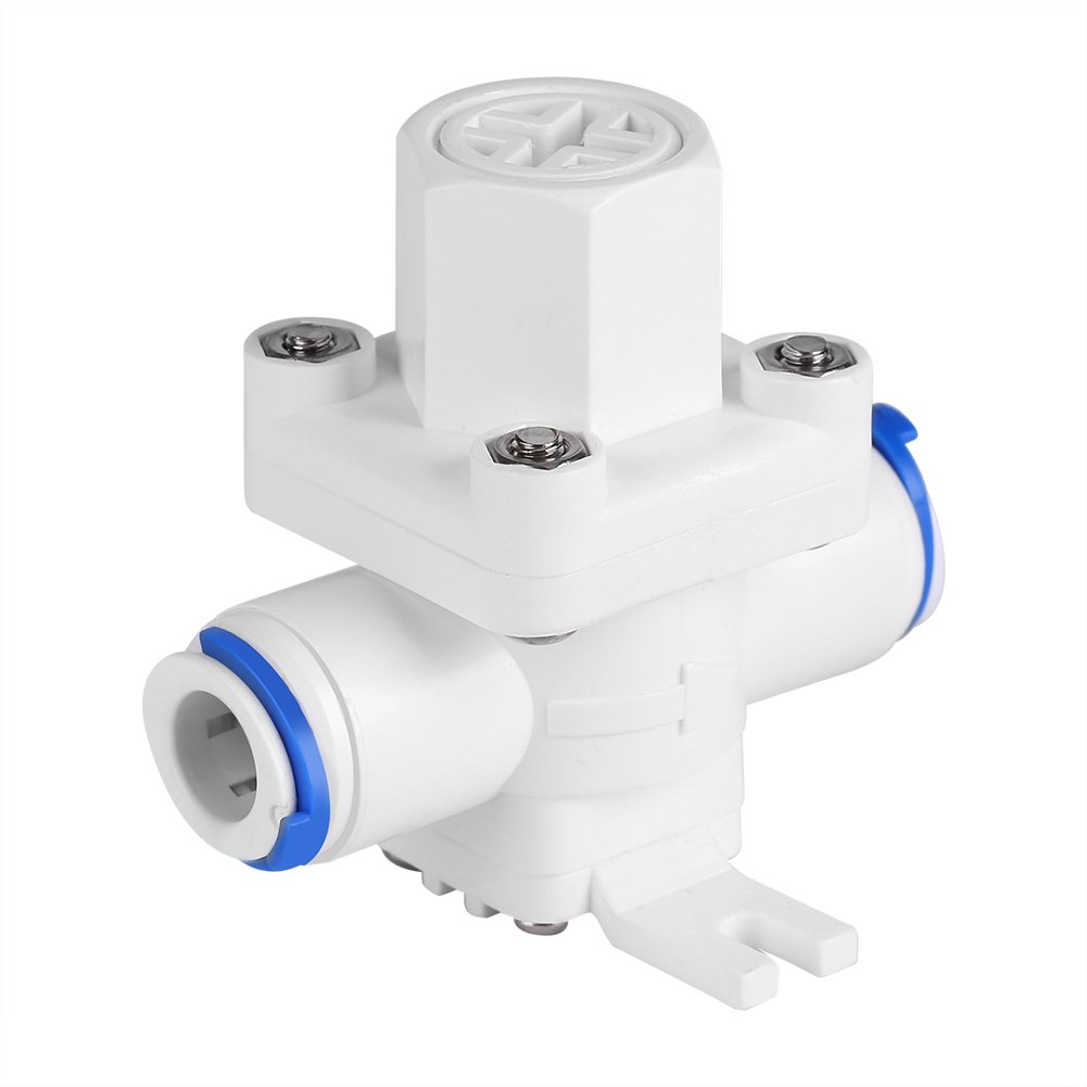 Zerodis 3/8" Reducing Valve Water Pressure Relief Regulator Filter for RO System Water Regulator Controls
