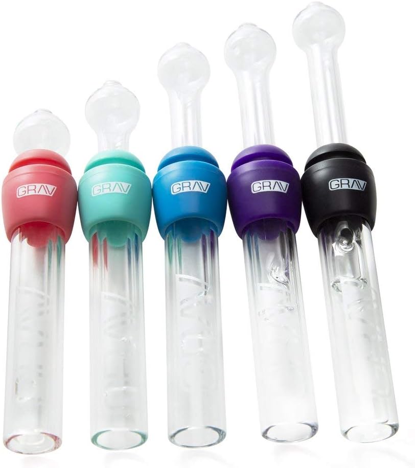 Grav Labs Glass Tube Hitter - Single Assorted Color