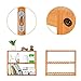 Trustiwood Bamboo Bathroom Shelf Adjustable 3-Tier Multifunctional Layer Rack Bathroom Kitchen Living Room Holder Wall Mounted Storage Organizer Standing Shelf