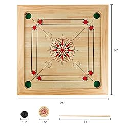 Carrom Board Game Classic Strike and Pocket Table