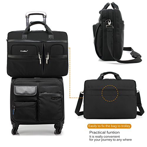 CoolBELL 15.6 Inch Laptop Bag Briefcase Protective Messenger Bag