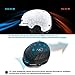 MONATA Adult Ski & Snowboard Helmet for Men and Women Winter Snow Sports Protect - Adjustable Large Size 23.22-24 Inches（Black）