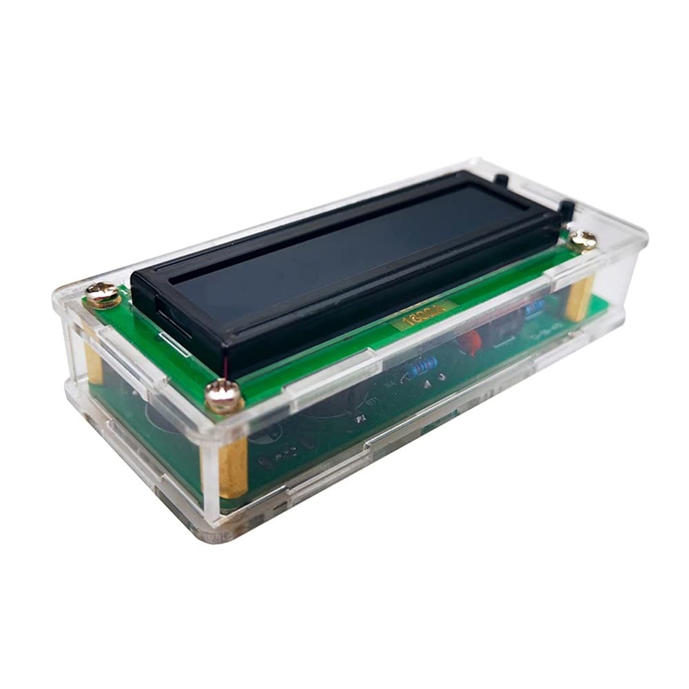 Perpetual Calendar Clock Soldering Kit, LCD Temperature Display Digital Assemble Kit Clock Analog Circuit Electronic Soldering for Welding Practice