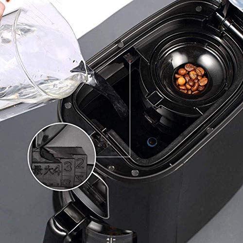 1yess Haushalt Americano Cafe Maschine Auto DIY Drip Kaffeemaschine Herd Haupttee Pot 0,6 L Auto aus, weiß (Farbe, bla – Bild 7