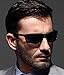 FSK Aluminum and Magnesium Metal Frame Polarized Sunglasses for Fishing Driving FSK2179 (Black frame Gray lens) …