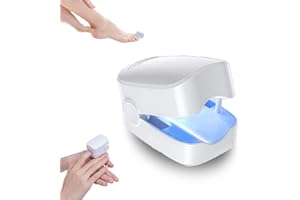 Nail Fungus Light Treatments Device, Eligible Nail Fungus for Damaged Discolored Thick Toenails & Fingernails,Effective Recha