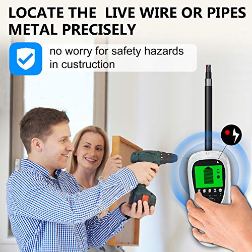 Stud Finder Wall Scanner 6 in 1 Electronic Stud Sensor Joist