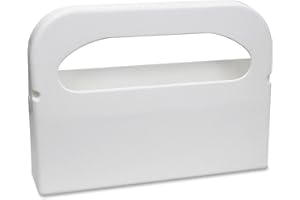 HOSPECO Health Gards Toilet Seat Cover Dispenser, Half-Fold, 16 X 3.25 X 11.5, White, 2/box