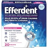 Efferdent Denture Cleanser Tablets, 20 Count