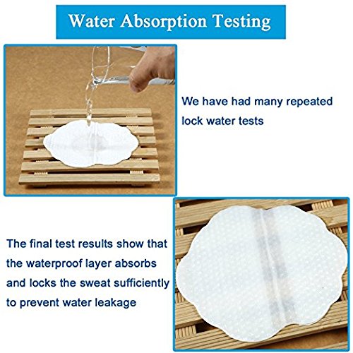 Disposable Sweat Pad, 3 Types Quincunx Shaped Antiperspirant Pads Underarm Armpit Sweat Absorption Shields, Sweat Free Armpit Protection(40Pcs) - Thumbnail 2
