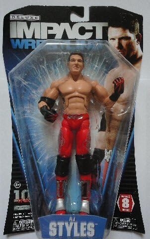 TNA Wrestling Deluxe Impact Series 8 Action Figure AJ Styles [ parallel import goods ]