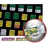 NEW VI AND VIM EDITOR KEYBOARD STICKER