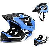 Lixada Kids Bike Helmet,Adjustable Detachable Full Face Helmet for Cycling Helmet for 3-15 Years Children Bicycle, Skateboard, Scooter, Rollerblading,Protective Gear (20.5-22 Inches)