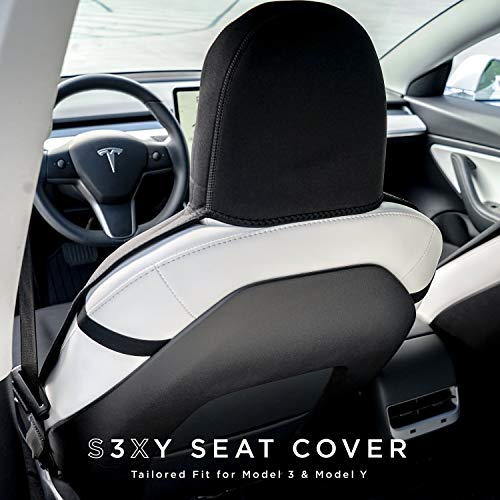 EVNV Tesla Model 3 Seat Cover Protect Your Seat Waterproof Easy to Install Tesla Seat