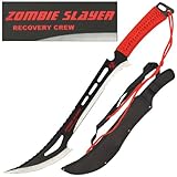 ZOMBIE SLAYER Recovery Crew Sword Knife Machete WICKED