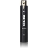 Micfuns M1 In-line Microphone Preamp +28db, Black | Mic Booster Preamplifier, 28dB Gain, For Dynamic and Passive Ribbon Microphones