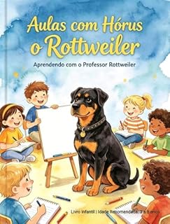 Livro Aulas com Hórus, o Rottweiler: Aprendendo com o Professor Rottweiler