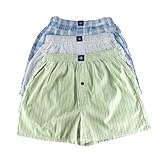 Joseph Abboud Boys' 3 Soft woven Boxers Assorted Plaid …