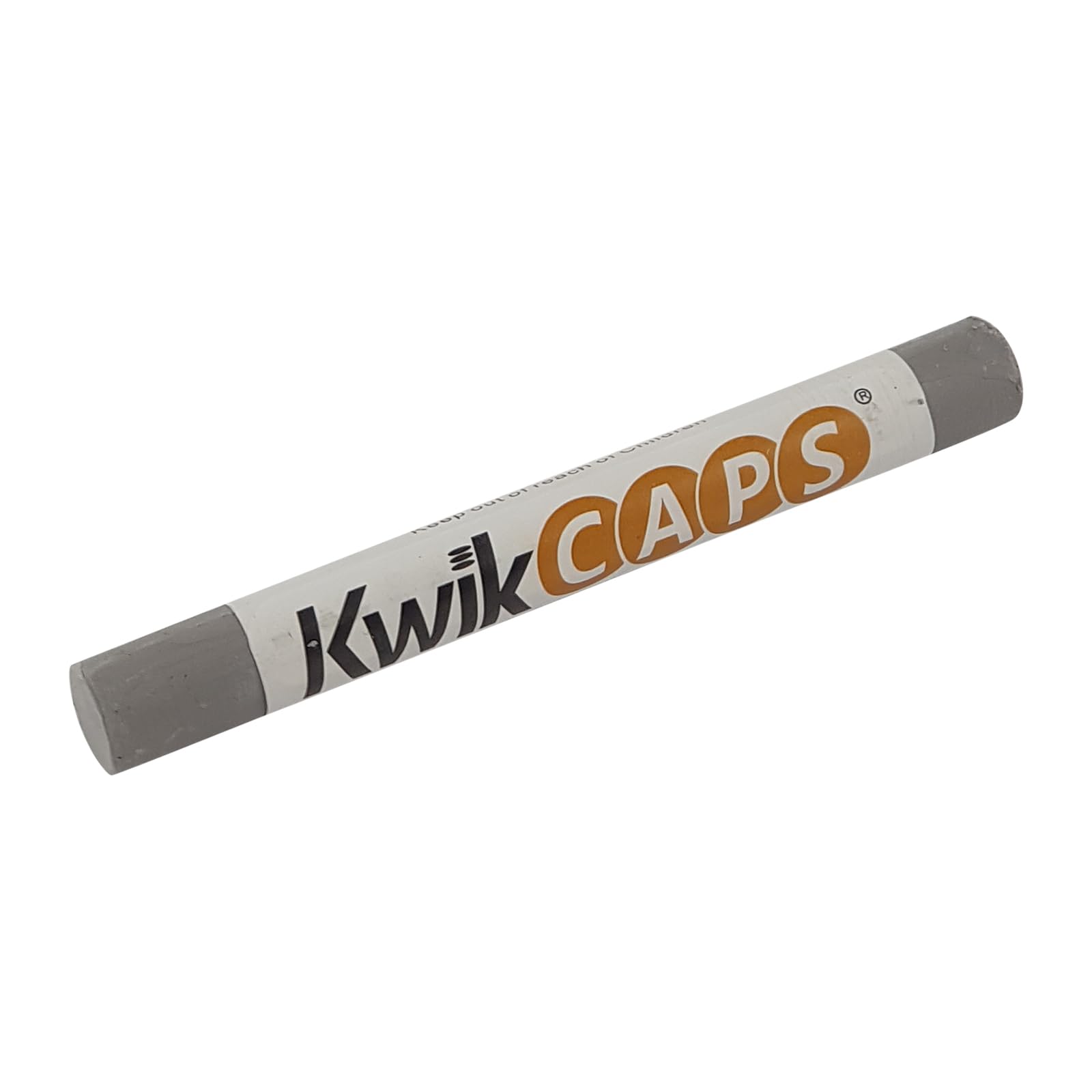 KwikCaps Furniture Repair Crayons - Scratch Restore & Touch-Up Marker, Wax Stick Crayons for Stains, Scratches, Wood Floors, Furniture, Solid Wood, Worktops, Melamine Boards, Metal Work - Aluminium
