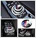 M Perfomance Multimedia Sound Button iDrive Controller Badge For BMW