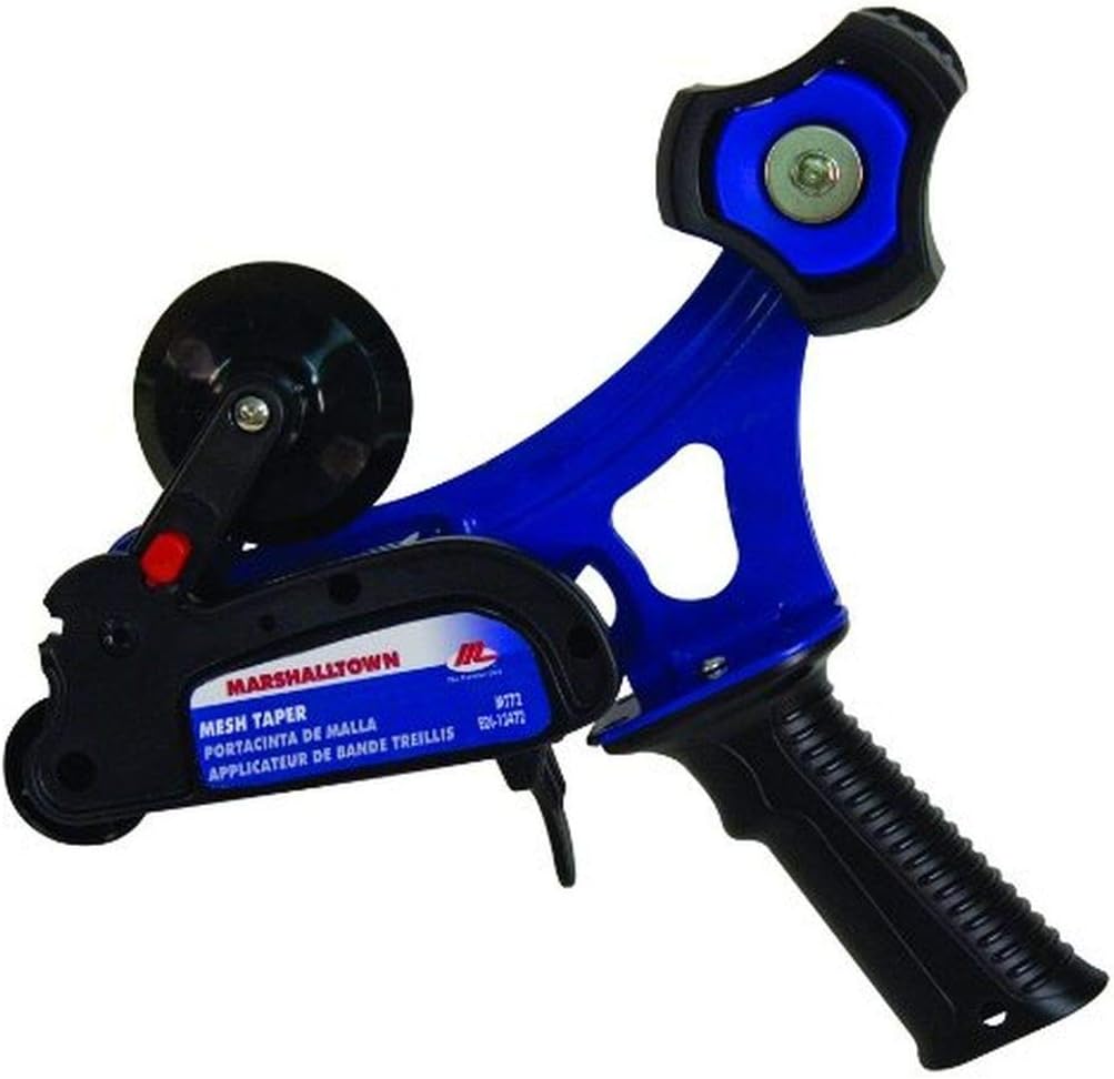 Marshalltown Drywall Plaster Board Mesh Scrim Tape Gun Dispenser MT72, Blue