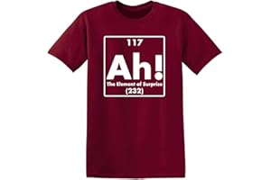 Ah! The Element of Surprise Science Sarcastic Funny T Shirt