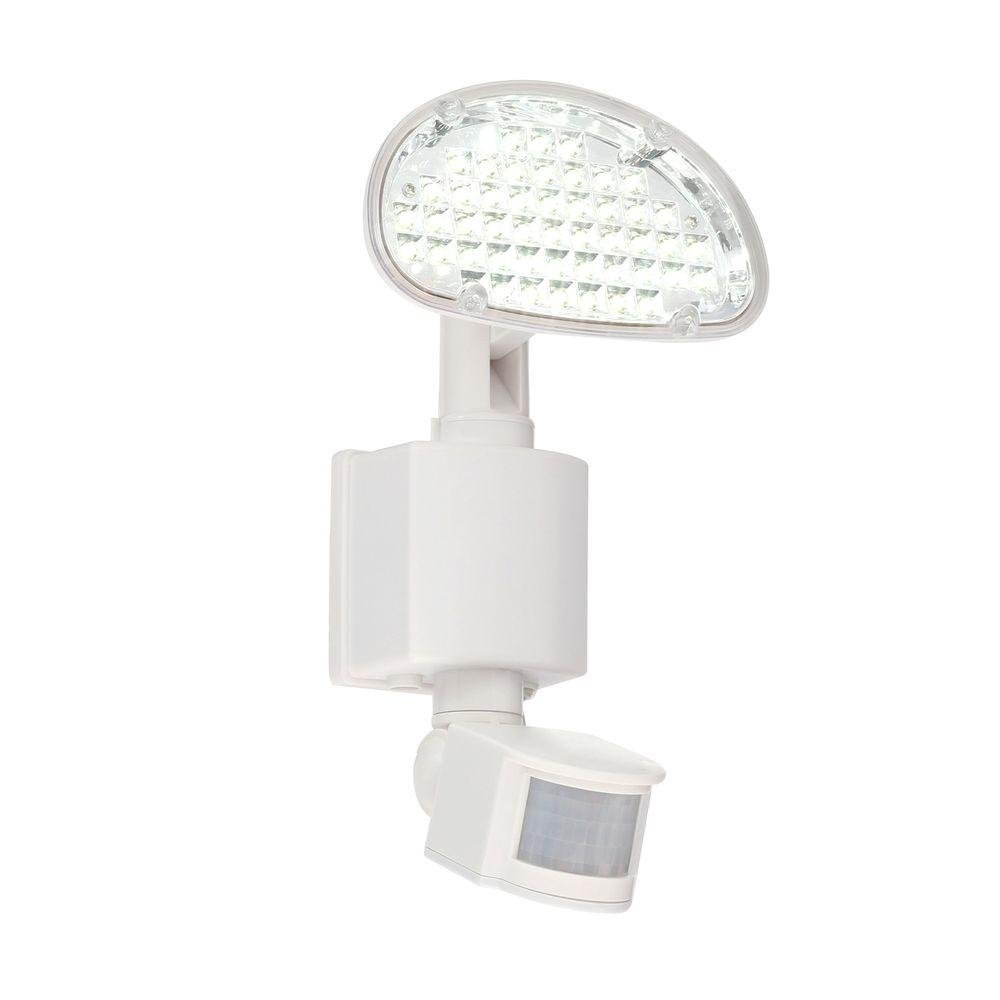 Defiant 48-Light White Outdoor Solar LED Motion Light 696535139638 | eBay