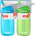 CamelBak eddy Kids 2-Pack Waterbottle, Sky Blue/Grass, 4 L primary