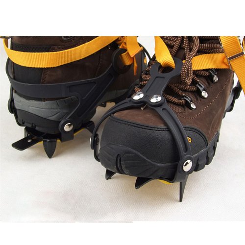 Docooler Strap Type Crampons Ski Belt High Altitude Hiking Slip-resistant 10 Crampon