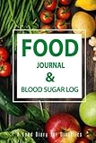 Food Journal & Blood Sugar Log: A Food Diary for Diabetics, Diabetes, Diabetic Food Journal, Glucose by Journal JK Write