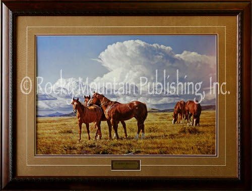 Tim Cox Art - Summer Breezes - Custom Framed Limited Edition Signed & Numbered Western Art Print Ready to Hang on Your Wall
