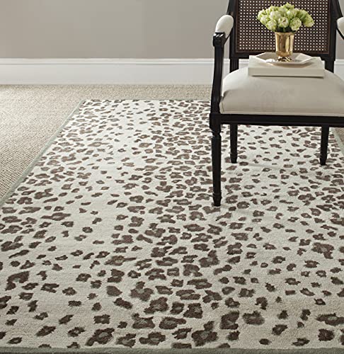 Martha Stewart x SAFAVIEH Area Rug Collection - 2'6" x 4'3", Grassland Green, H…