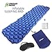 Sleeping Pad Camping Air Mattress - includes Soft, Comfortable Sleep Mask - Ultralight Sleeping Mat Ideal for Backpacking, Hiking, Fishing, Travel and All Outdoor Adventures for Kids, Adult Men, Women
