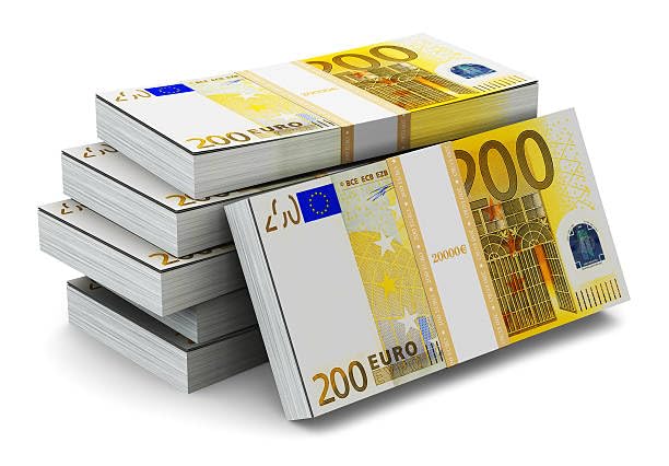 Fake Money €200 Euro Bills, Prop Money Dollars | UK Company | 100 Notes | €20,000 Stack | for Movies, Advertising, Play, Party, Supreme, Gun, Fancy Dress, Casino Games