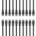 GearIT 20 Pack, Cat 6 Ethernet Cable Cat6 Snagless Patch 2 Feet - Computer LAN Network Cord, Black primary