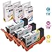 LD © Lexmark Compatible 100XL / 100 Set of 3 High Yield Ink Cartridges: 1 each of Cyan 14N1069, Magenta 14N1070, and Yellow 14N1071