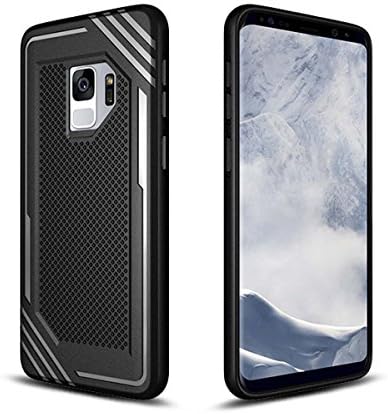 Phohm Galaxy S9 Plus Case, Durable Anti-Slip, TPU Defensive Cover Skin Anti-Scratch Protective Case for Galaxy S9 Plus Case (black)