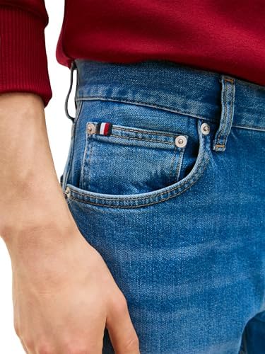 Uomo Jeans Denton Whily Blue Straight Fit, Blu (Whily Blue), 36W/32L
