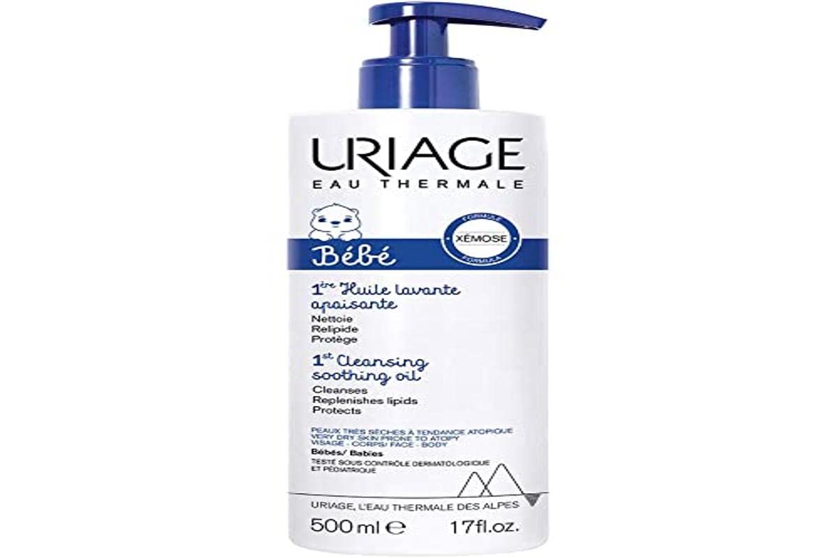 Uriage 1ère - Huile Lavante Olio Detergente Protettivo, 500ml
