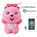 BEVA Wireless Kids Mp3 Music Player Cute Girls Beaver Noise Maker Machine Toy Cartoon Bluetooth Speaker, Perfect Birthday Christmas Gift for Baby Kids