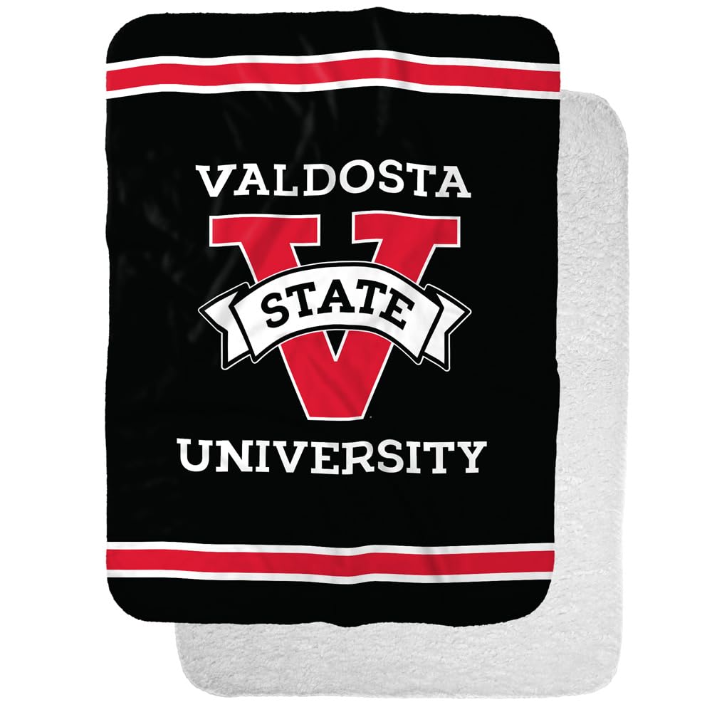 Valdosta State Blazers Primary Logo Stripes Sherpa